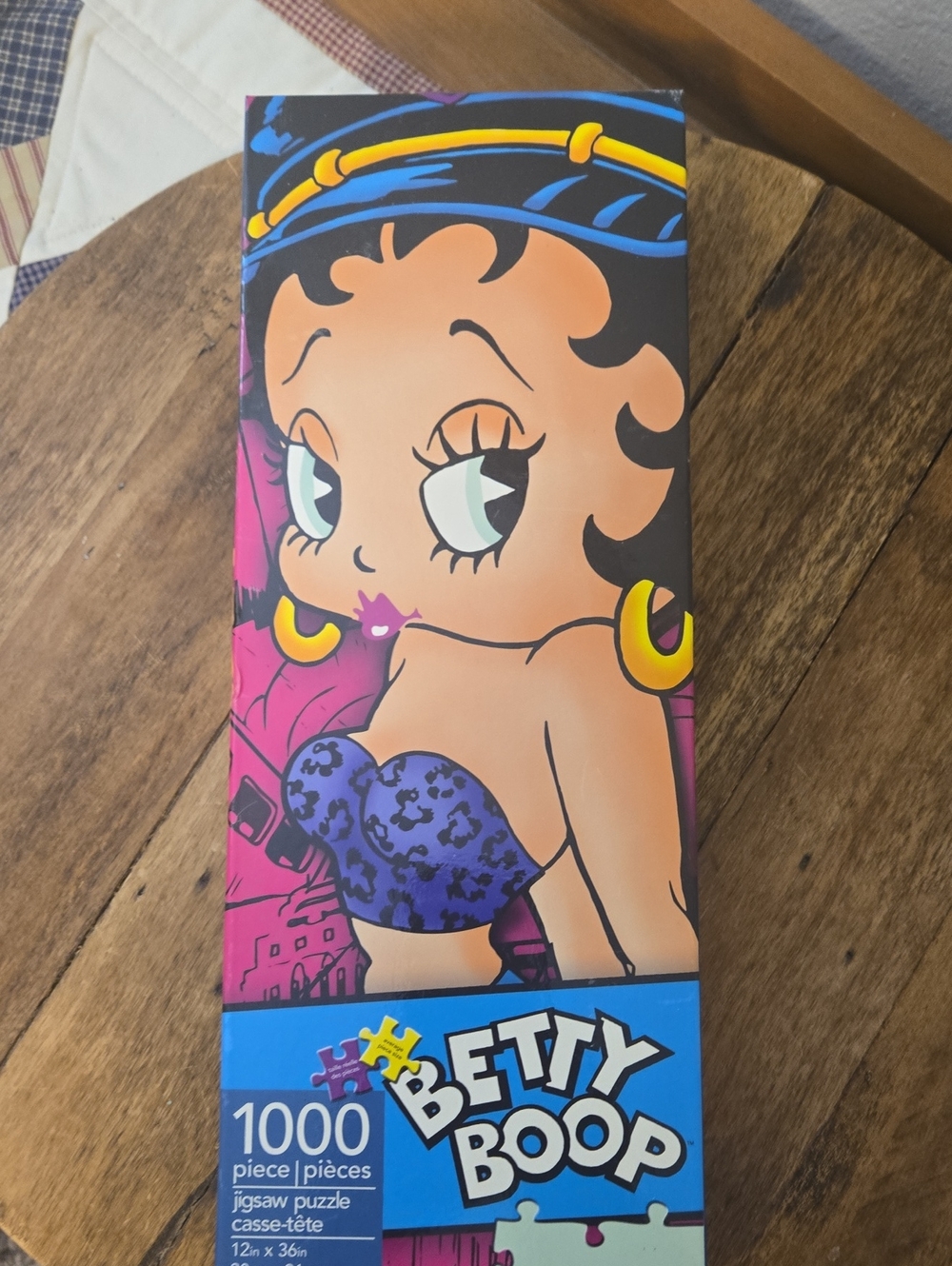 Betty Boop 1000-Piece Jigsaw Puzzle - Colorful Illustration